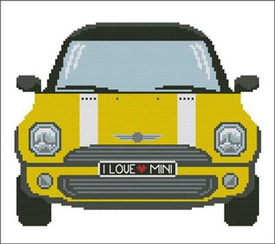 (image for) Mini Sports Car Yellow